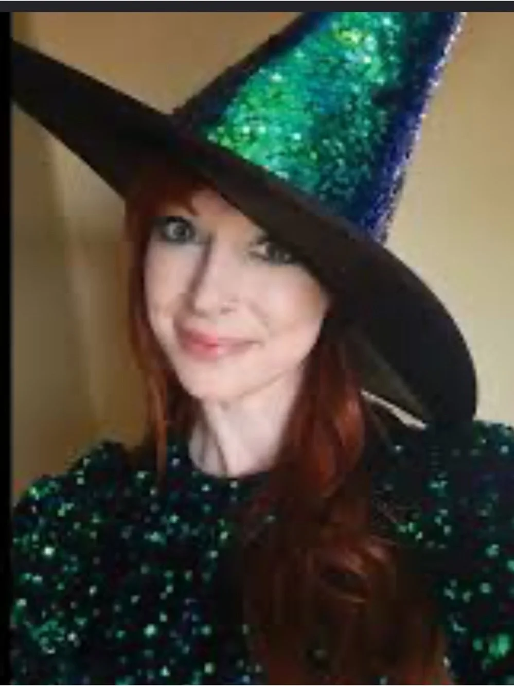 HYDE and EEK SEQUIN Witch Hat - Party Costume Accessory